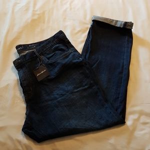 Eddie Bauer Boyfriend slim jeans rolled cuff 18